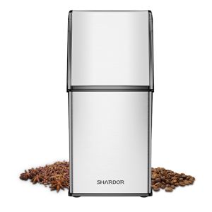 Silver Espresso Rechargeable Coffee Grinder Wet And Dry Portable