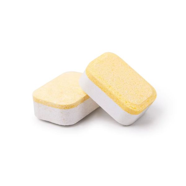 Eco Friendly Disposable 3-in-1 Solid Cleaner For Grease Removal Effervescent Dishwasher Detergent Tablets