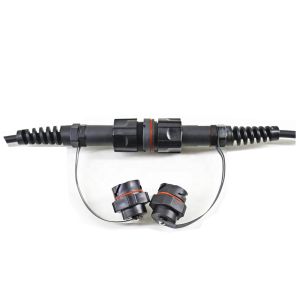 Waterproof Duplex LC ODVA Fiber Optic Connector Assembly