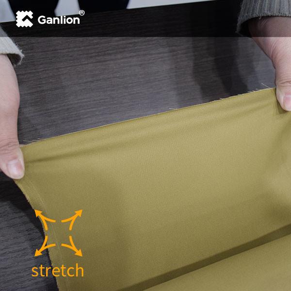 205GSM XLANCE Twill 2/1 Stretched Workwear Material For Medical Uniform Fabric