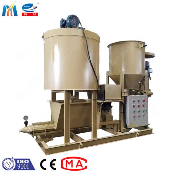 Buy 3 MPa Grout Mixer Machine Screw Grout Pump Station 60 L Cement For Mining Engineering at wholesale prices