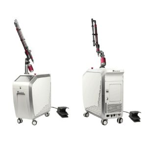 Nd YAG Q Switched Laser For Tattoo Removal / Vascular Lesions Removal Long Pulse