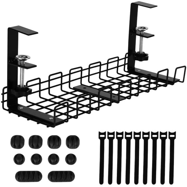 Buy Efficiently Designed Wire Management Tray Cable Rack for Desk and Organizer at wholesale prices
