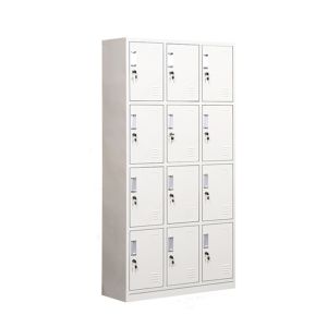 Assembled 12 Door Multi Function Locker With Vent Hole