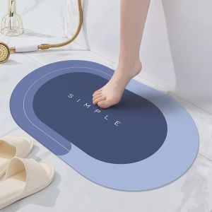 China Non Slip Whirlpool Mat Diatomaceous Earth Bath Mat with Heat Resistant Protection on sale