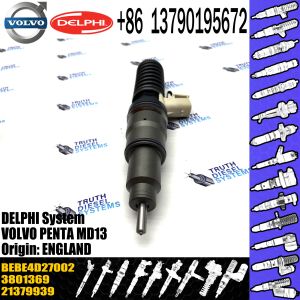 4 PINS diesel fuel injector 3801369 BEBE4D18002 BEBE4D27002 for VOL PENTA MD13