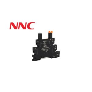 Quality Relay Socket P41F05-E-24V for NNC41 Guide Rail Mounting Type Load Current 8A Insulation Voltage 300V for sale