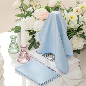High Water Absorb Window Cleaning Towel Lint Free Custom Cleaning Cloth