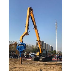Strong Power 3200rpm Excavator Sheet Pile Driver Vibro Hammer