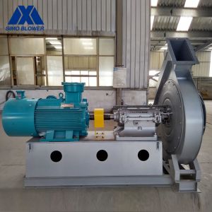 Steam Boiler Anti Explosion 5435pa Induced Draft Fan Blower