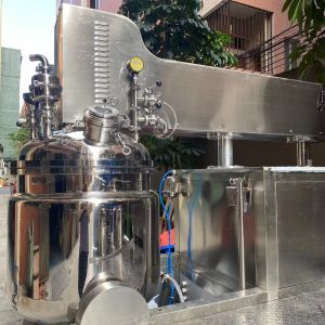 200L Vacuum Ointment Homogenizing Emulsifying Machine