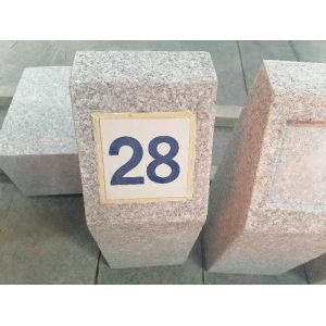 Natural Stone G617 Granite Slab Tile Guide Stone Stela Road Mark Curb