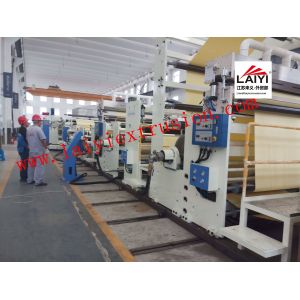 Quality Automatic Adhesive Extrusion Coating Machine , Multi - Function Adhesive Coating Machine for sale