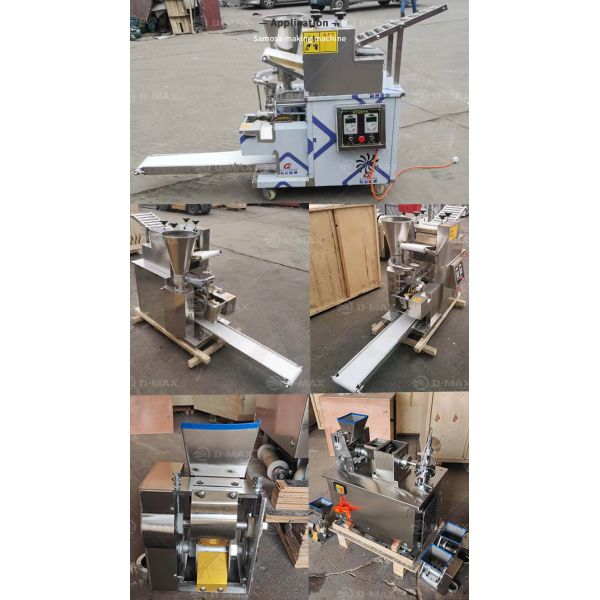 Automatic 680*435*770mm Samosa Dumpling Making Machine for Customer Requirements