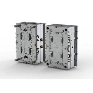 Quality OEM / ODM ： Hot Runner Injection Molding &amp; Transparent On-board Foot Rest (1*2) No.23914-B for sale