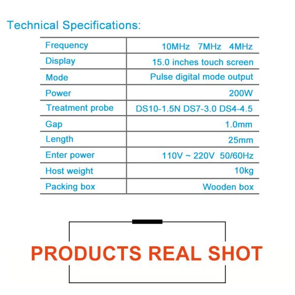 Professional Home HiFu Beauty Machine Skin Tightening device 4Mhz-10Mhz