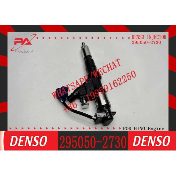 High Quality New Diesel Common Rail Fuel Injector 295050-2580 23670-E0221 295050-2730 23670-E0A70 For HINO E13C 700 engi
