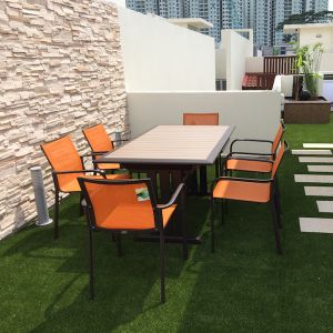 China Landscaping Residential Fake Grass / Tufted Plastic Synthetic Lawn Grass on sale
