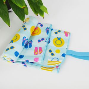 Customized Printing Quick Dry Microfiber Beach Towel 80x160 Cm