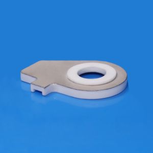 China Refractory  Metallized Ceramic Insulator ,  Ceramic Components SGS ROHS Certificate on sale