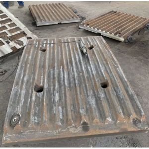 Manganese Crusher Jaw Plate Mn13Cr2 OF Mining Machine Spare Parts