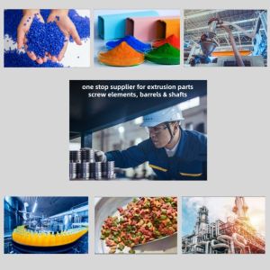 China Manufacturer Double Screw Extruder Machine Spare Parts Screw Segment for