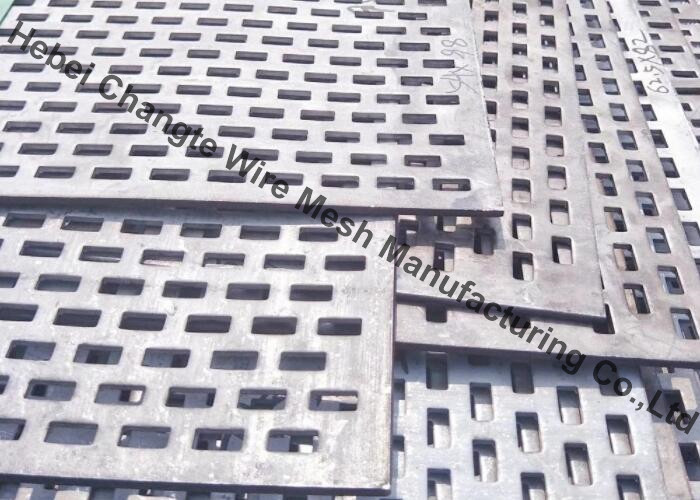 Low Carbon 100mm Punching Hole Perforated Metal Mesh Screen