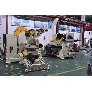 Automatic NC Servo Coil Feeder Straightener Uncoiler Auto Parts Production Line