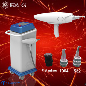 Quality Multifunction professional Q-switched ND-YAG Laser tattoo removal machine for sale