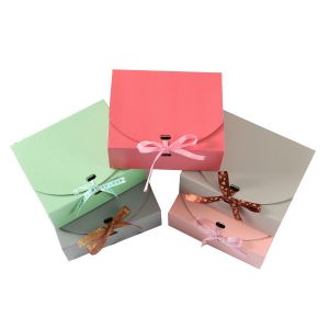 Quality Cardboard Fancy Packaging Box Glossy / Matte Lamination Rectangular Fold Box for sale