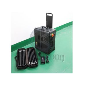 Quality AC110V High Power Signal Jammer 10 Channels 500W 300 Meters for sale