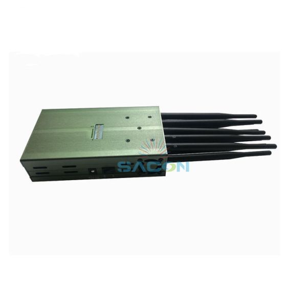 Buy Dip Switch 20m 10 Bands Handheld Cell Phone Signal Jammer at wholesale prices