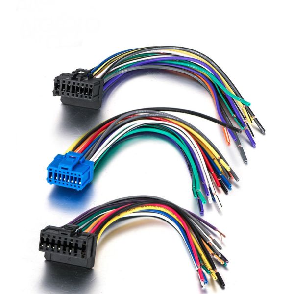 Buy Custom Copper Conductor Auto Harness Assembly Stereo Radio Connector Wire Harness Plug at wholesale prices
