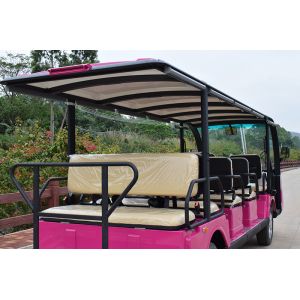 Graceful Electric Passenger Bus For Park / Electric Tourist Car