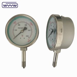 China Industrial Liquid Filled Pressure Gauge 63mm 100mm 150mm Options on sale