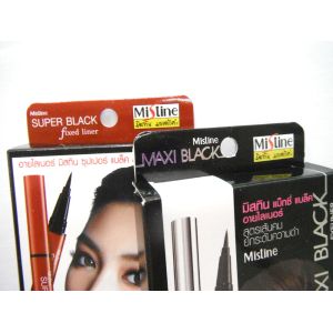 Misline Red tube eyebrow Super Black fixed liner