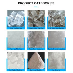 Easy to Operate 120kg Per Day KS-120 Commercial Ice Maker Machine And Water