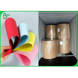 210GSM Uncoated colour Pulp Board For Making DIY Material Eco Friendly