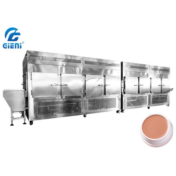 Buy Body Scrub Chilling Tunnel Cosmetic Filling Machine at wholesale prices