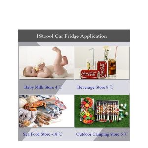 Outdoor Cooling Freezing 45dB 32L Car Mounted Refrigerator