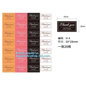 Transparent Custom design mini round Shape Recyclable mark sheet Paper Label