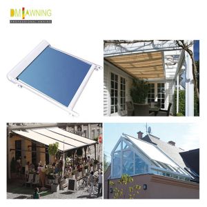 Aluminum Garden Waterproof Awning Motorized Retractable Conservatory