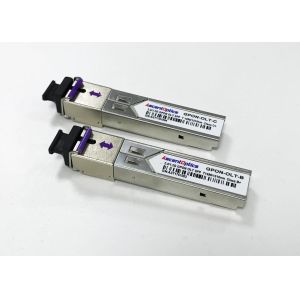 SFP GPON OLT GPON Transceiver Class B+ 2.488 Gbit / s &1.244 Gbit / s upstream