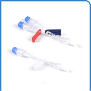 PVC Syringe Medical Extension Tube With Needle Free Connector