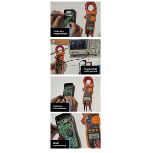 Auto Range 1000A AC Current Measurement Digital AC Clamp Meters With NCV and