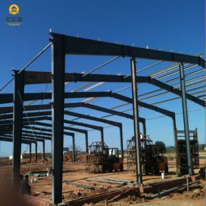 ASTM A36 Steel Structure Hangar 150m x 100m with 6.5m Eave Height