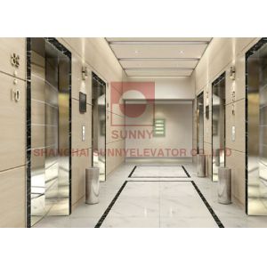 Business Passenger Elevator Stainless Steel Energy Saving Environmental Protection