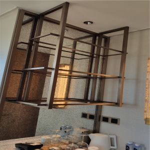 luxury gold stainless steel modern bookcase storage rack bookshelf