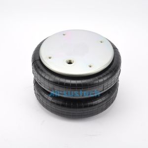 2 Convoluted Rubber Air Bellow Replacement Firestone W01-358-7781 With 3/4 NPT