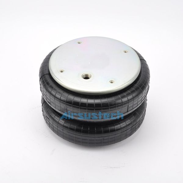 2 Convoluted Rubber Air Bellow Replacement Firestone W01-358-7781 With 3/4 NPT